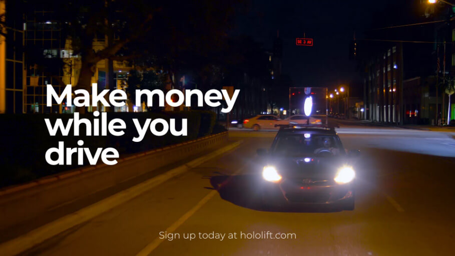 Make money while you drive